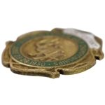1930 Intercollegiate Golf Championship at Oakmont Contestant Badge - George Dunlap Winner