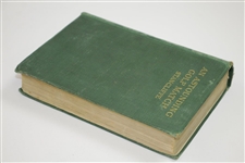 1910 'An Astounding Golf Match' Book by Stancliffe (Stanley Clifford) 1st Edition