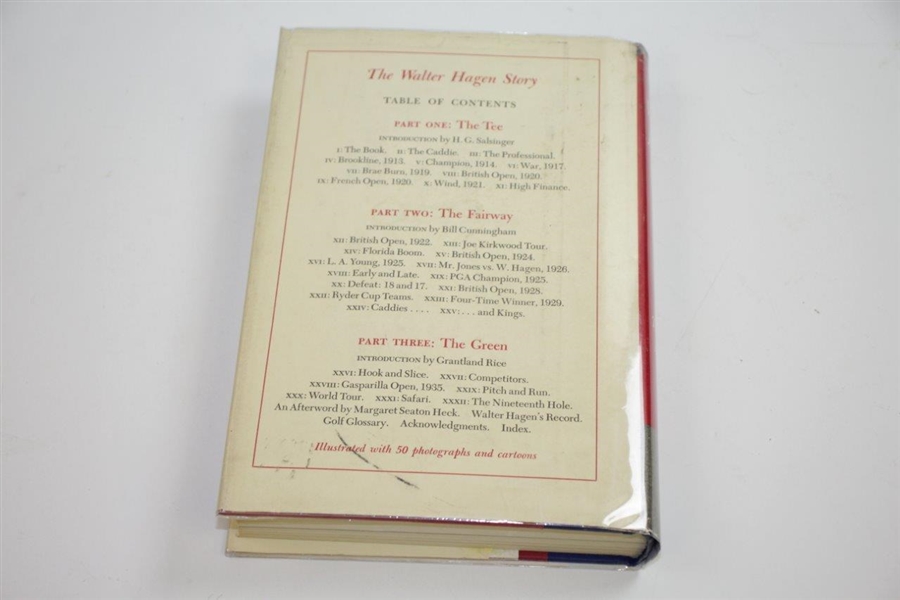 1956 'The Walter Hagen Story by The Haig, Himself' Book as told to Margaret Seaton Heck