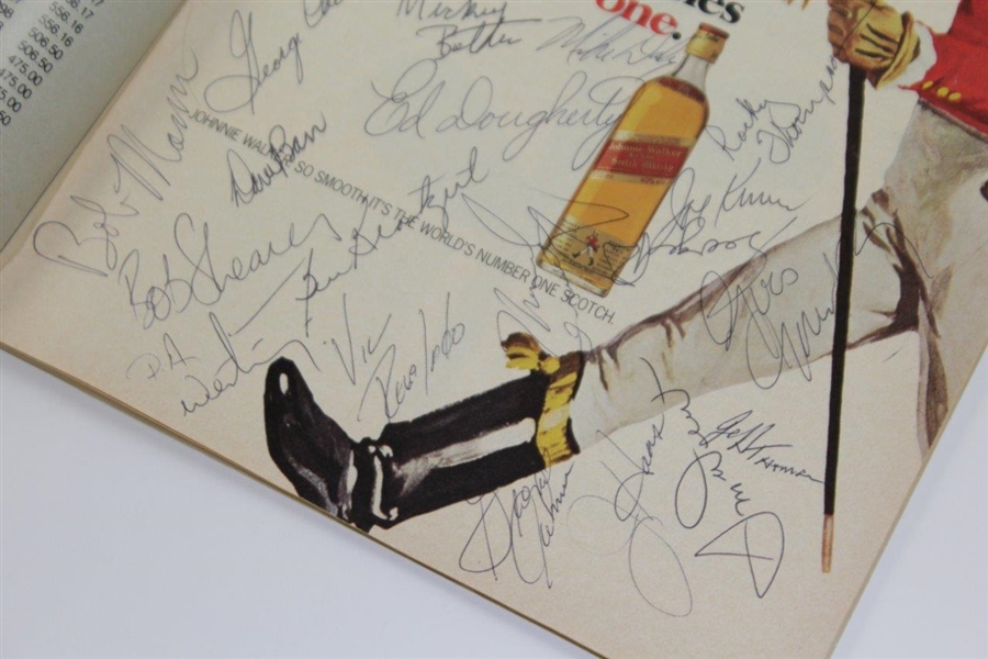Jack Nicklaus Signed 1979 Canadian Open Program with Many Others JSA ALOA