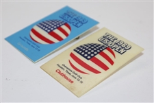 Two 1969 US Open at Champions Golf Club Ground & Clubhouse Badges