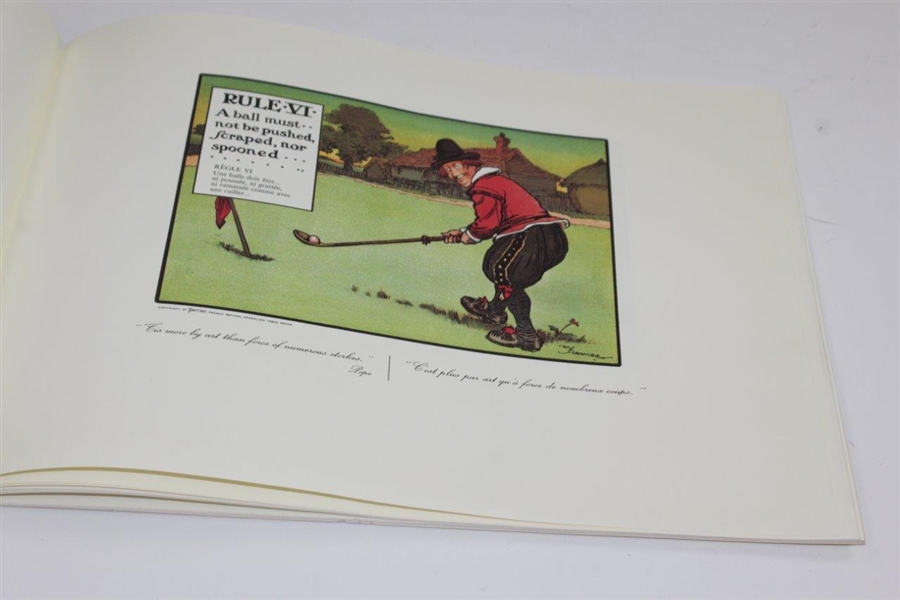 1966 'Some of the Rules of Golf' Illustrated by Charles Crombie - Ariel Press, London