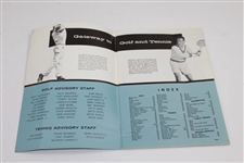 1958 Wilson 'Gateway to Golf & Tennis' Book with Cary Middlecoff Cover