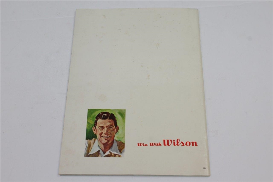 1958 Wilson 'Gateway to Golf & Tennis' Book with Cary Middlecoff Cover