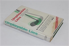 1965 'Unplayable Lies' Book by Fred Corcoran with Bud Harvey