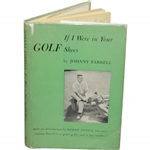 Johnny Farrell Signed & Inscribed 1951 If I Were In Your Golf Shoes Book JSA ALOA