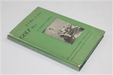 Johnny Farrell Signed & Inscribed 1951 'If I Were In Your Golf Shoes' Book JSA ALOA
