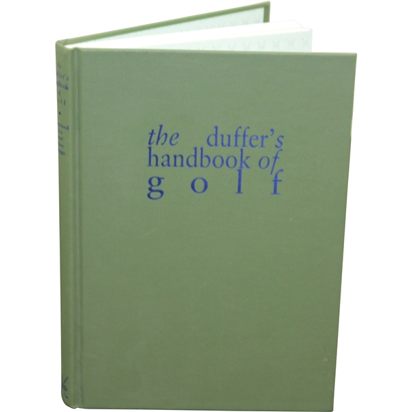 1988 The Duffers Handbook of Golf by Grantland Rice & Clare Briggs Classic of Golf Re-Issue
