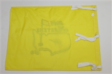 Jack Nicklaus Signed 2005 Masters Embroidered Flag JSA ALOA