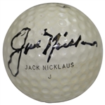 Jack Nicklaus Signed Personal MacGregor Jack Nicklaus J Tourney 4 Golf Ball JSA ALOA 