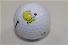 Jack Nicklaus Signed Titleist 1 Masters Logo Golf Ball JSA ALOA