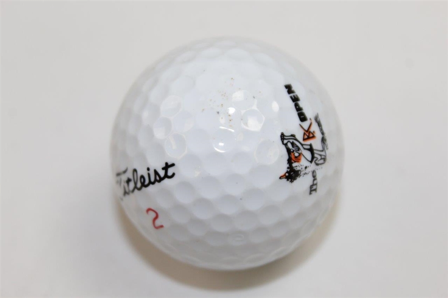 Tiger Woods Signed B.C. Open Logo Golf Ball - 1996 JSA FULL #BB91348