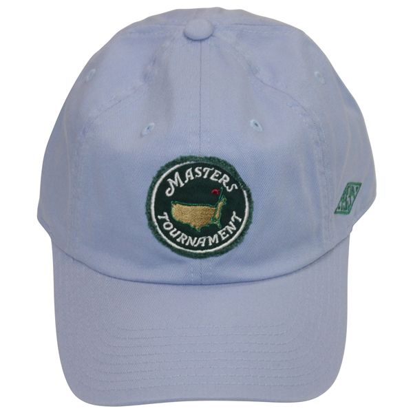 Masters Tournament Berckmans Circle Patch Logo Lt Blue American Needle Caddy Hat