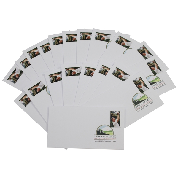 Lot of 20 Arnold Palmer First Day of Issue Covers - March 4, 2020
