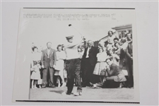Three President Eisenhower Wire Photos - Scotland, Newport CC, & Augusta - 1952, '57, & '59