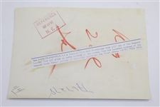 Three President Eisenhower Wire Photos - Scotland, Newport CC, & Augusta - 1952, '57, & '59