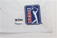 Tiger Woods Signed ZOZO Championship Embroidered Flag Ltd Ed 56/500 UDA #BAM116619