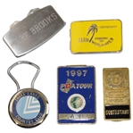 Five (5) Mark Brooks Contestant Money Clips/Entry Prizes