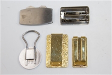 Five (5) Mark Brooks Contestant Money Clips/Entry Prizes