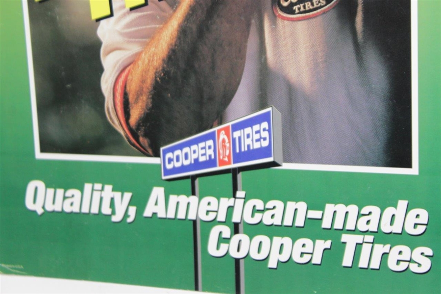 Arnold Palmer Broadside Cooper Tires Arnie Says Trust 12 x 15 Advertisement