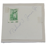 Bobby Jones Signed Card with Jones Stamp FULL JSA #BB90092