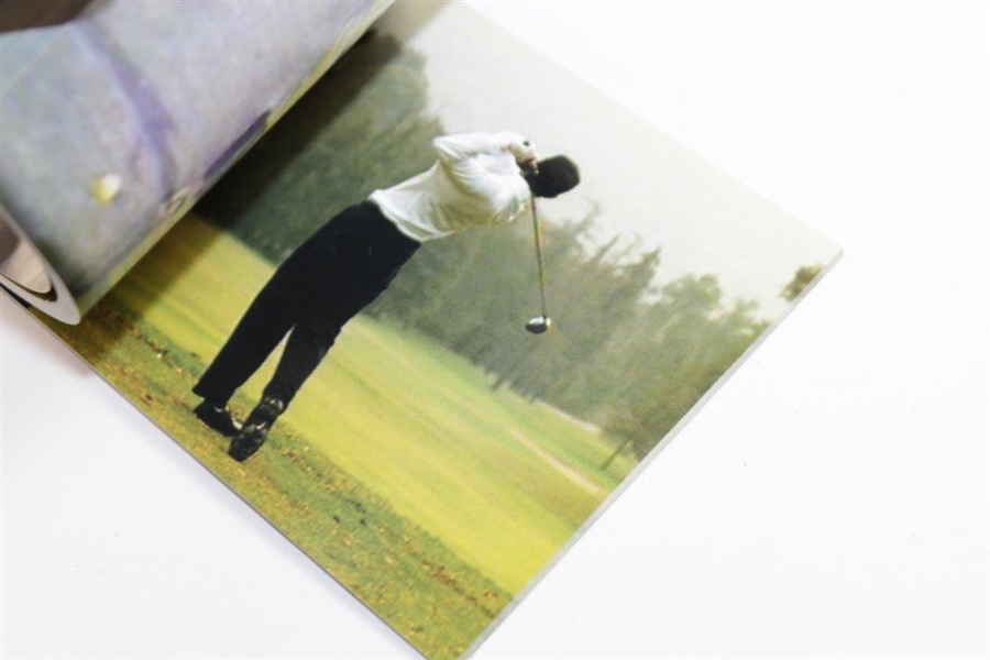 Two Tiger Woods NIKE Flip Books - One English Version & One Japan Version