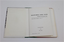 Baltusrol Golf Club Constitution & By-laws, Officers & Governors, Club Rules, & Membership Roster