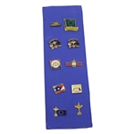 Lot of 10 Ryder Cup Lapel Pins