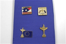 Lot of 10 Ryder Cup Lapel Pins