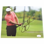 Bryson Dechambeau Signed 8x10 Photo Chipping in Pink Shirt JSA #FF0845