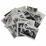 Twenty (20) President Eisenhower 1950s Military & Presidential Wire Photos with Some Golf