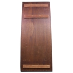 Wayne Grady Commemorative 1990 PGA Championship Custom Cherry Wood Golf Display