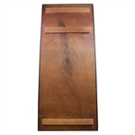 PGA of America Commemorative Custom Cherry Wood Golf Display