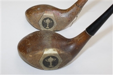 Two Classic Wilson Ryder Cup Fancy Face Woods