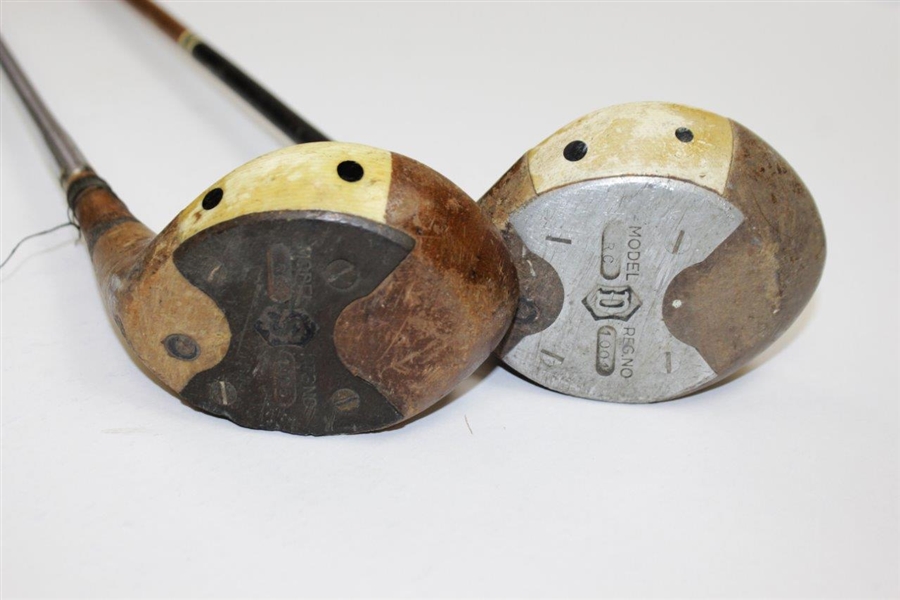 Two Classic Wilson Ryder Cup Fancy Face Woods