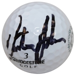Dustin Johnson Signed The Memorial Tournament Logo Golf Ball JSA ALOA