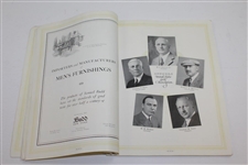 1927 US Amateur Championship at Minikahda Club Official Program - Bobby Jones Win!