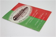 1946 US Amateur Championship at Baltusrol GC Official Program with Pairing Sheets