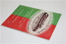 1946 US Amateur Championship at Baltusrol GC Official Program with Pairing Sheets