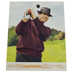 Sean Connery Post Swing Goldfinger James Bond Lobby Card
