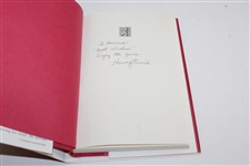 Harvey Penick Signed 'Little Red Book' JSA ALOA