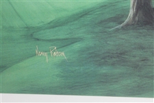The Golden Bell Hole #12 'The Augusta Collection' Print by Nancy Raborn - Framed