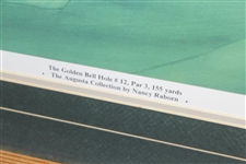 The Golden Bell Hole #12 'The Augusta Collection' Print by Nancy Raborn - Framed