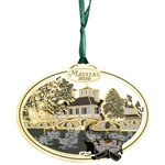 2020 Masters Tournament Clubhouse 3D Holiday Ornament in Original Box