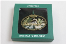 2020 Masters Tournament Clubhouse 3D Holiday Ornament in Original Box
