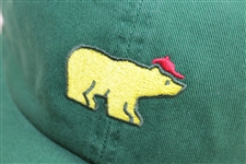 Jack Nicklaus Golden Bear Green '6' with Golden Bear Logo Hat - Unused