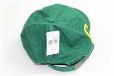 Jack Nicklaus Golden Bear Green '6' with Golden Bear Logo Hat - Unused