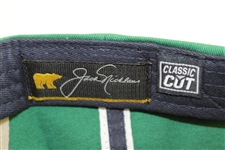 Jack Nicklaus Golden Bear Green '6' with Golden Bear Logo Hat - Unused