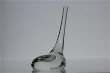 Tiffany & Co Luxury Large Leaded Crystal Art Glass Golf Club Paperweight