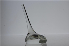 Tiffany & Co Luxury Large Leaded Crystal Art Glass Golf Club Paperweight